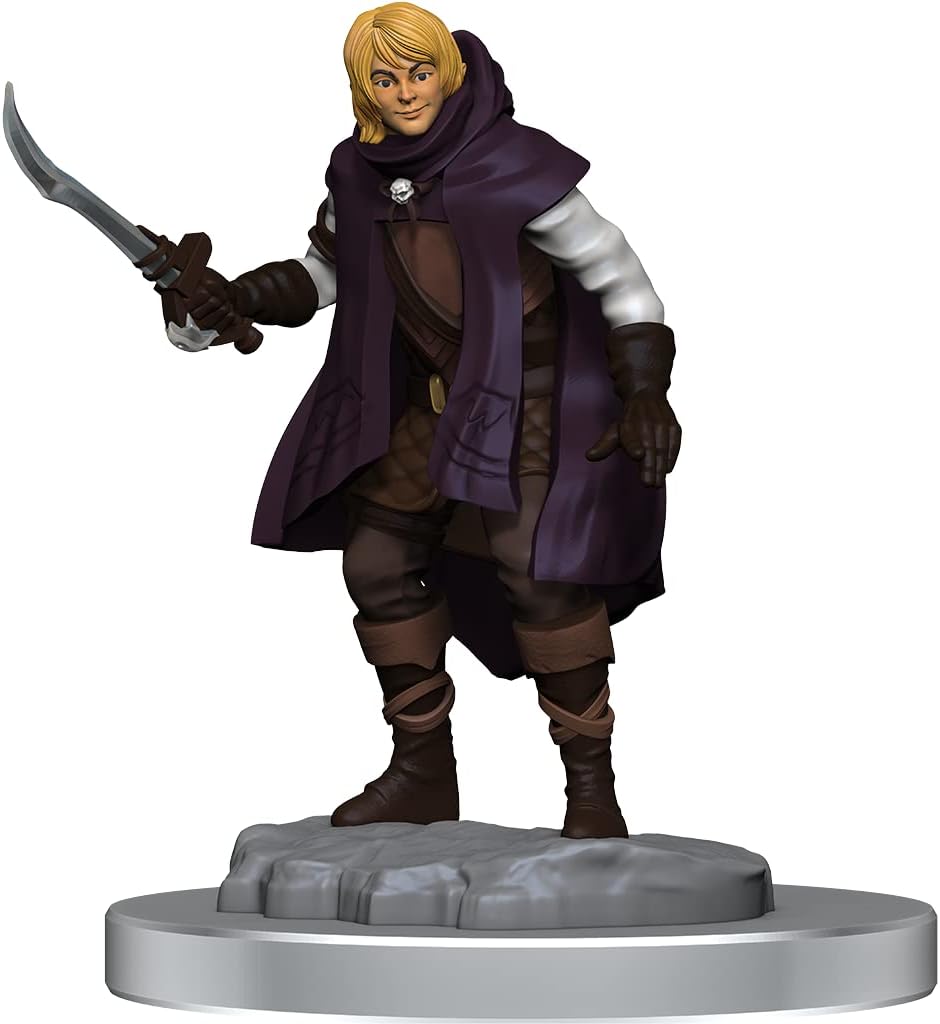 D&D Nolzur's Marvelous Unpainted Miniatures: Elf Rogue & Half-Elf Rogue ProtÃ©gÃ©