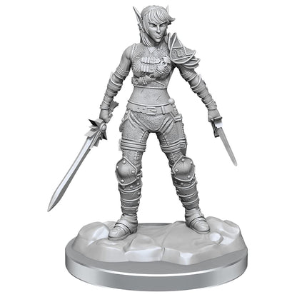 D&D Nolzur's Marvelous Unpainted Miniatures: Elf Rogue & Half-Elf Rogue ProtÃ©gÃ©