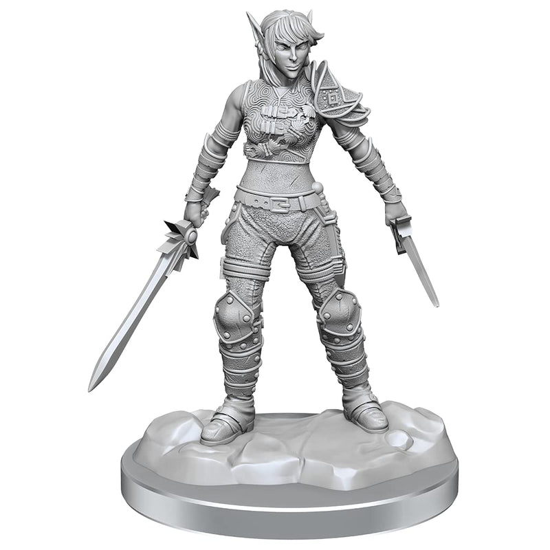 D&D Nolzur's Marvelous Unpainted Miniatures: Elf Rogue & Half-Elf Rogue ProtÃ©gÃ©