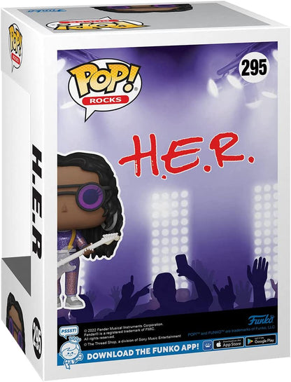 Funko POP! Rocks: H.E.R - H.E.R. - Collectable Vinyl Figure - Gift Idea - Official Merchandise - Toys for Kids & Adults - Music Fans - Model Figure for Collectors and Display