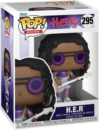 Funko POP! Rocks: H.E.R - H.E.R. - Collectable Vinyl Figure - Gift Idea - Official Merchandise - Toys for Kids & Adults - Music Fans - Model Figure for Collectors and Display