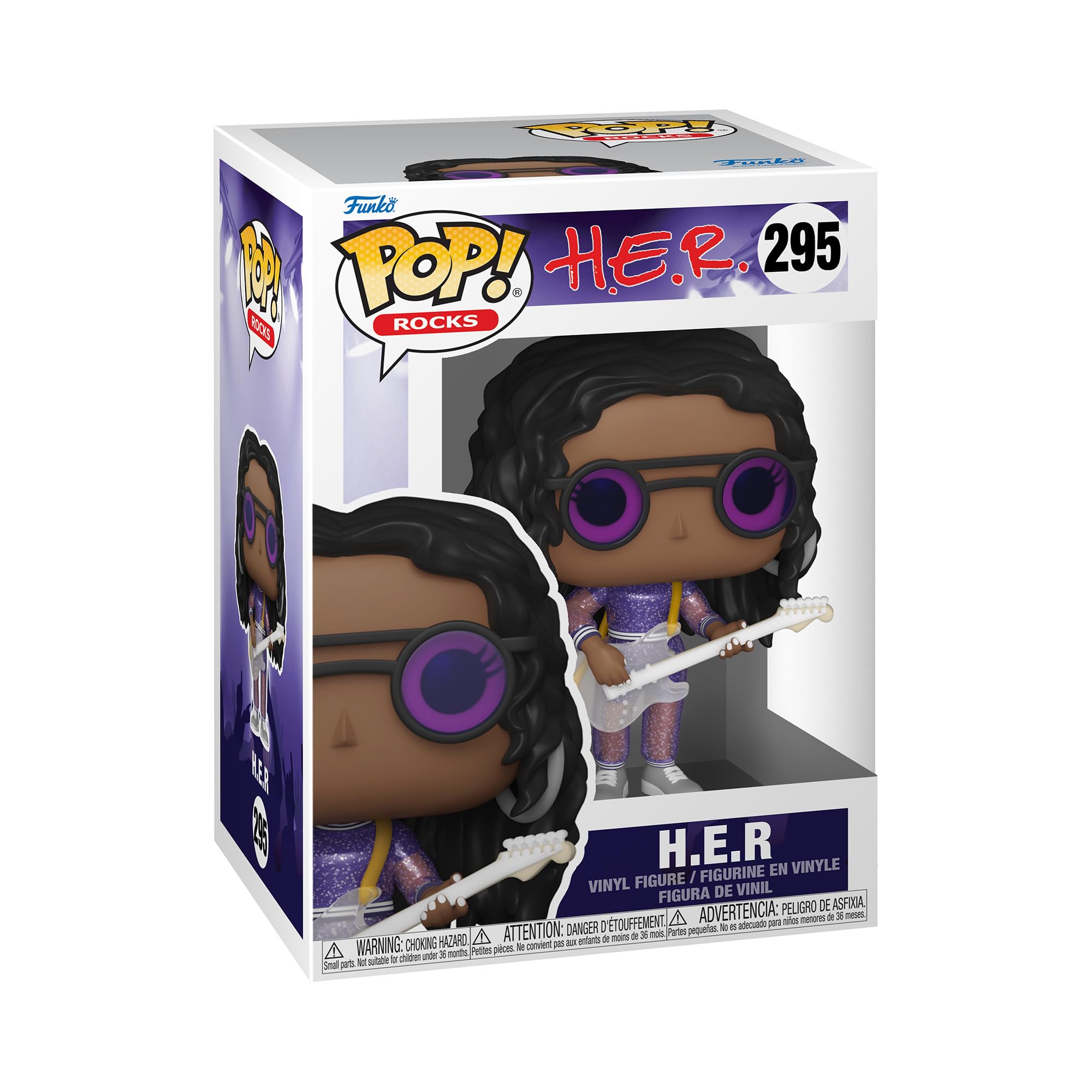 Funko POP! Rocks: H.E.R - H.E.R. - Collectable Vinyl Figure - Gift Idea - Official Merchandise - Toys for Kids & Adults - Music Fans - Model Figure for Collectors and Display