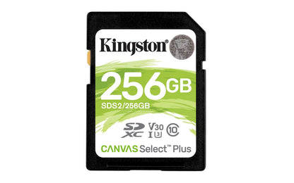256Gb Sdxc Canvas Select Plus 100R C10 Uhs-I U3 V30