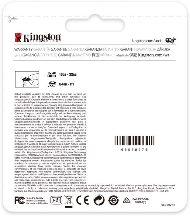 256Gb Sdxc Canvas Select Plus 100R C10 Uhs-I U3 V30