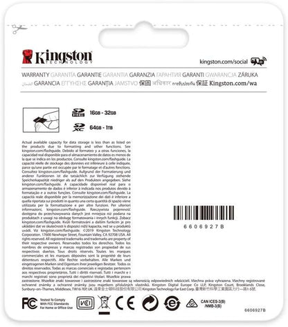 256Gb Sdxc Canvas Select Plus 100R C10 Uhs-I U3 V30