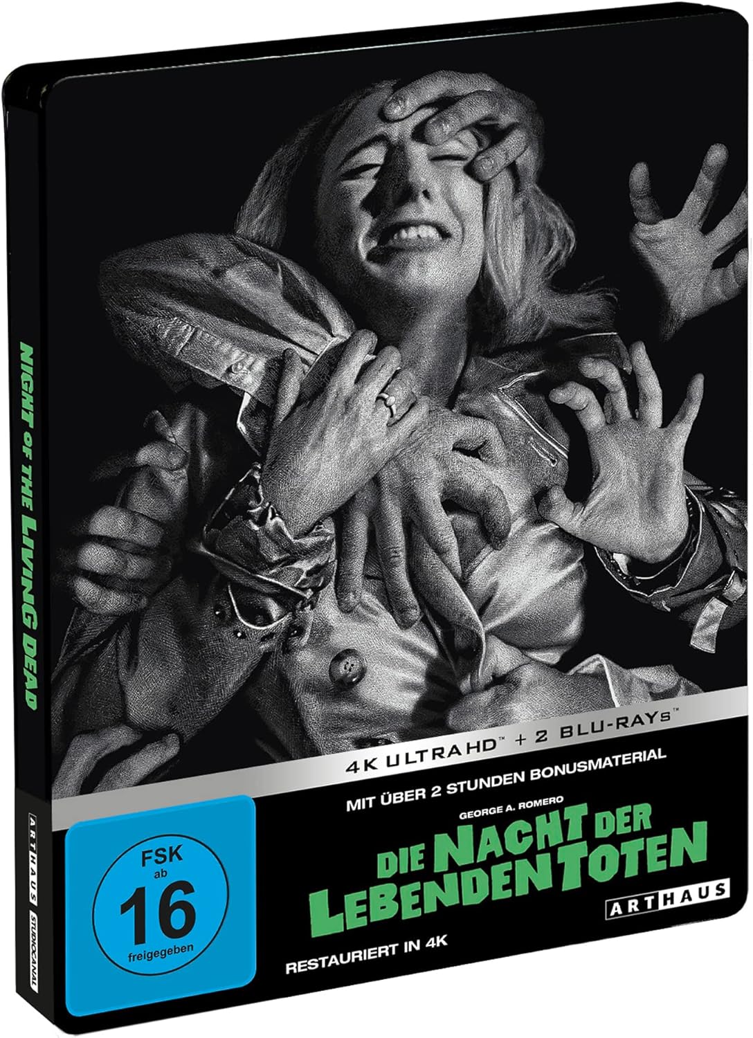 Die Nacht der lebenden Toten - Limited Steelbook Edition (4K Ultra HD + 2 Blu-rays)