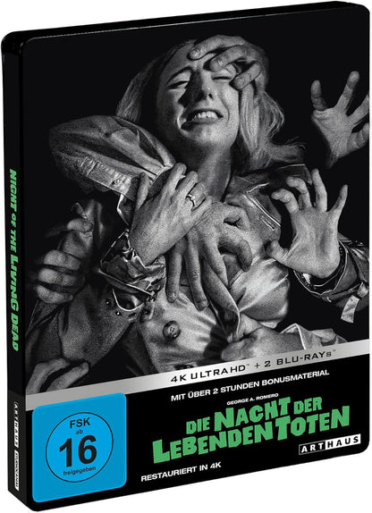 Die Nacht der lebenden Toten - Limited Steelbook Edition (4K Ultra HD + 2 Blu-rays)