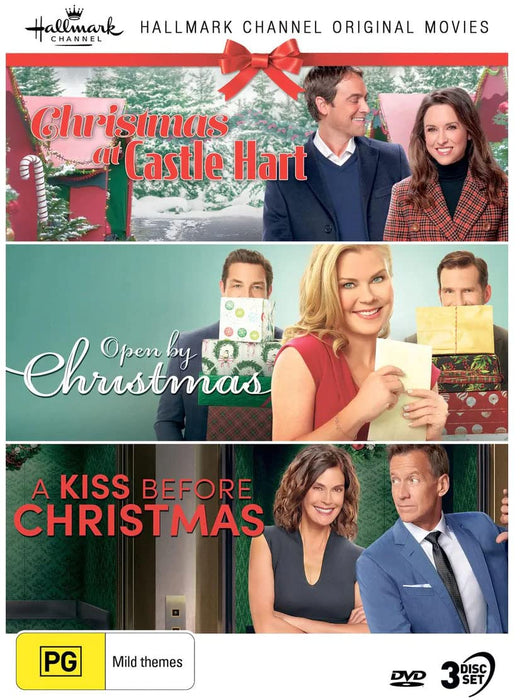 Hallmark Christmas Coll 25: Christmas At Castle Hart / Open By Christmas / Kiss Before Christmas - NTSC/0