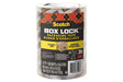 Scotch Box Lock Clear Packaging Tape, 48 mm x 50 m, 3 Rolls/Pack, Shipping and Mailing Tape, Strong Packing Tape