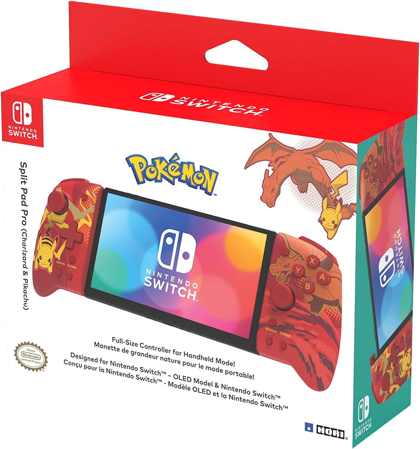 SWITCH Split Pad Pro (Charizard & Pikachu