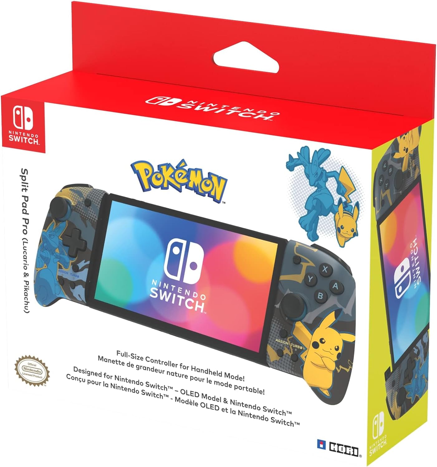 HORI Split Pad Pro (Lucario & Pikachu) (Switch