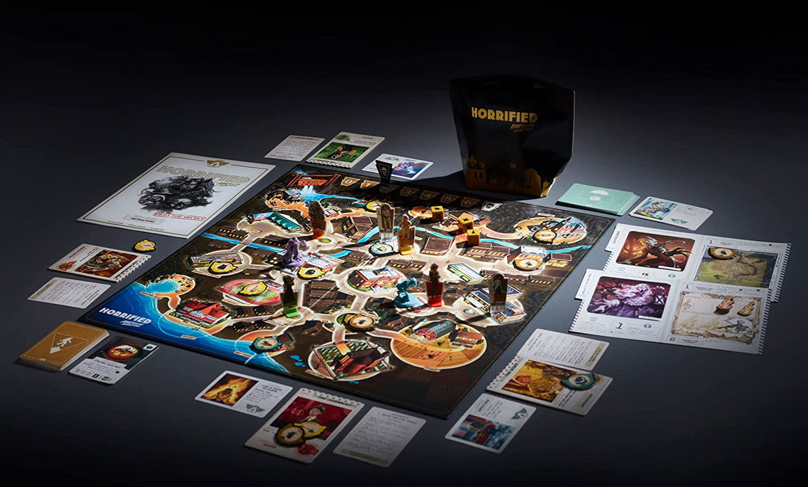 Ravensburger Horrified: American Monsters Strategy Board Game Kids and Adults Age 10 Years Up - 1 to 5 Players