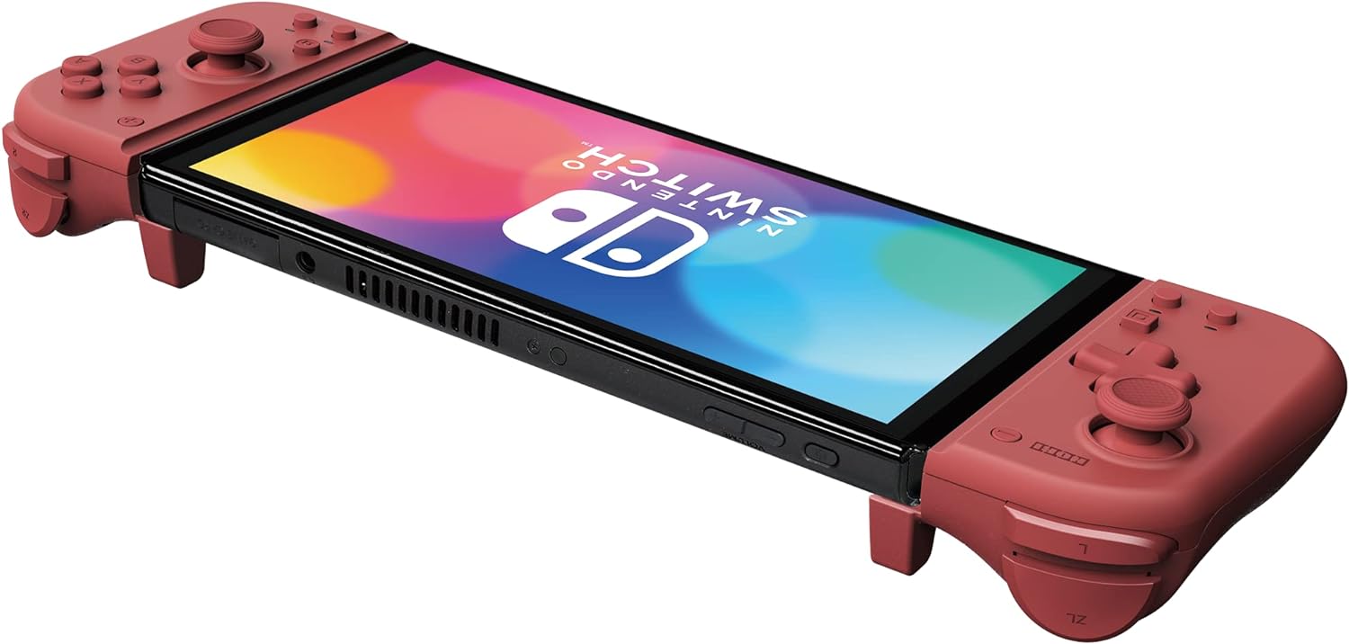 HORI Switch Split Pad Compact (Apricot Red