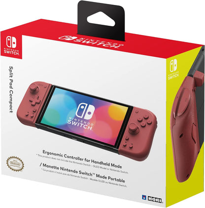 HORI Switch Split Pad Compact (Apricot Red