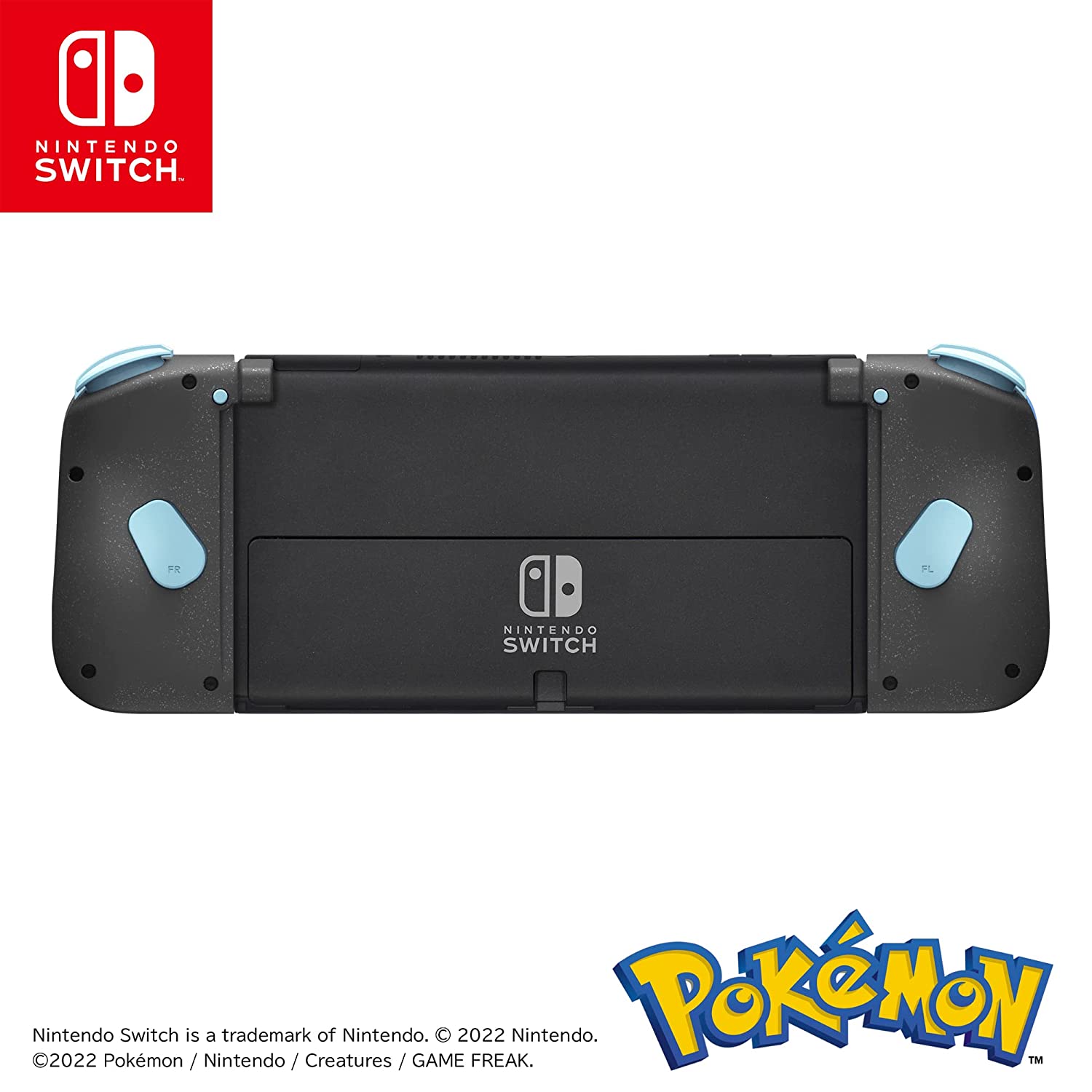 HORI Nintendo Switch Split Pad Compact (Gengar) - Ergonomic Controller for Handheld Mode - Officially Licensed by Nintendo & Pokémon