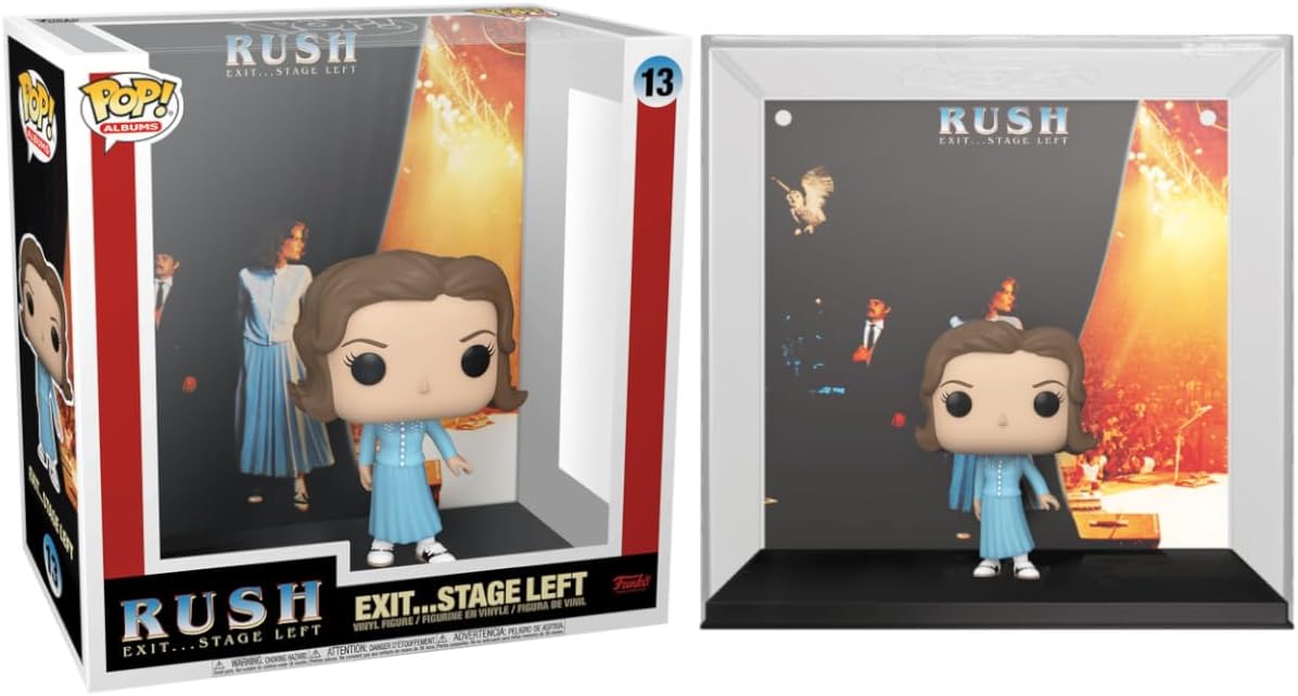 Funko POP! Albums: Rush Album - Exit Stage Left - Collectable Vinyl Figure - Gift Idea - Official Merchandise - Toys for Kids & Adults - Model Figure for Collectors and Display
