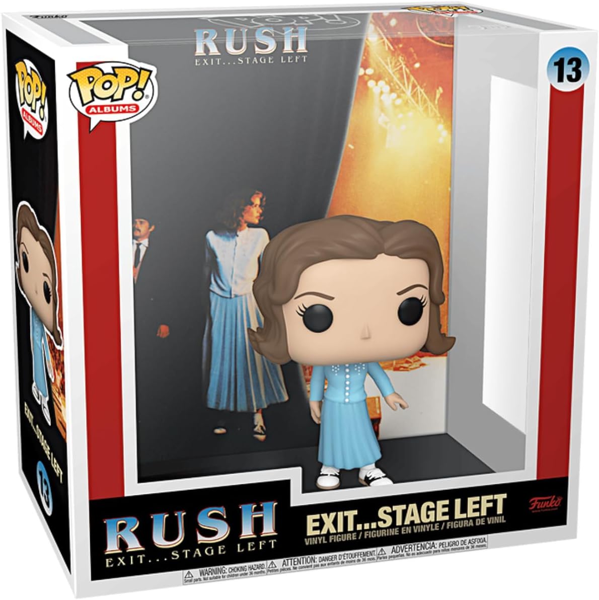 Funko POP! Albums: Rush Album - Exit Stage Left - Collectable Vinyl Figure - Gift Idea - Official Merchandise - Toys for Kids & Adults - Model Figure for Collectors and Display