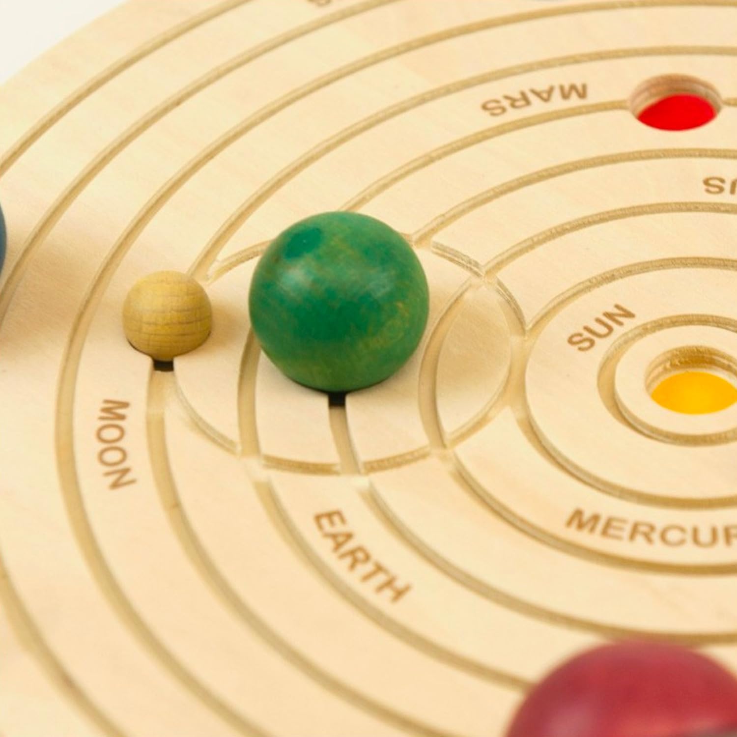 Andreu Toys -3D Solar System puzzels van hout, meerkleurig (16110)