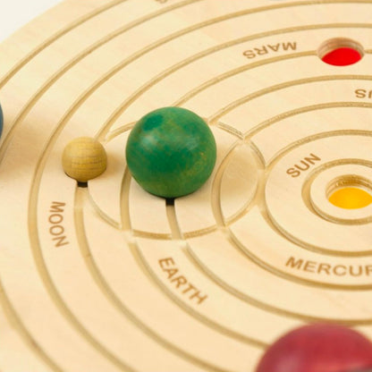 Andreu Toys -3D Solar System puzzels van hout, meerkleurig (16110)