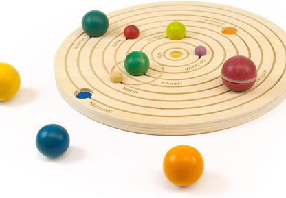 Andreu Toys -3D Solar System puzzels van hout, meerkleurig (16110)