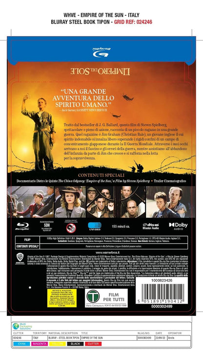 L' Impero del Sole - STEELBOOK (BS