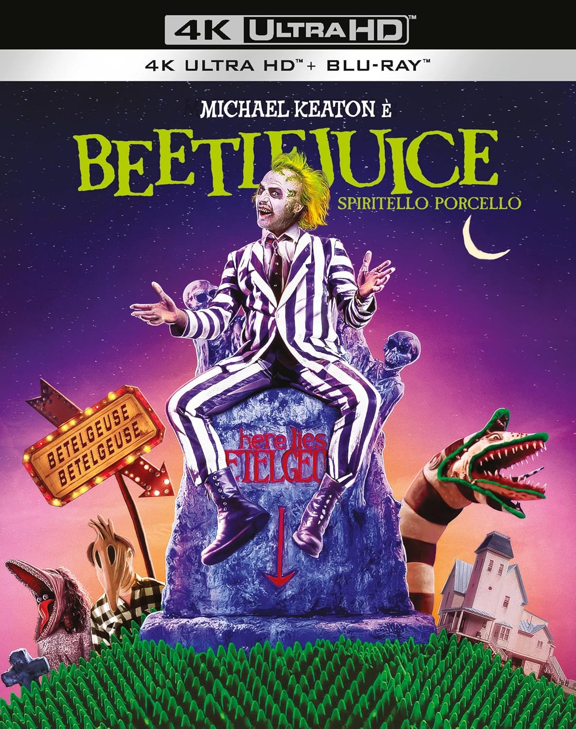 BEETLEJUICE (4K Ultra HD + Blu Ray)