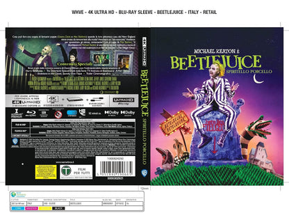 BEETLEJUICE (4K Ultra HD + Blu Ray)