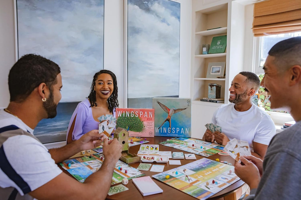 Stonemaier Games, Wingspan: Asia (Standalone Expansion), Board Game, Ages 14+, 1-7 Players, 40-70 Minutes Playing Time, Multicolor