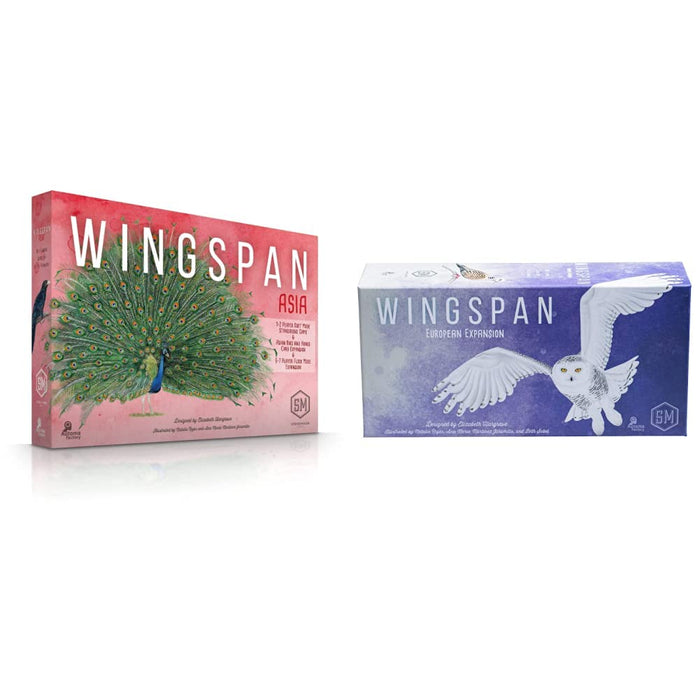 Stonemaier Games, Wingspan: Asia (Standalone Expansion), Board Game, Ages 14+, 1-7 Players, 40-70 Minutes Playing Time, Multicolor
