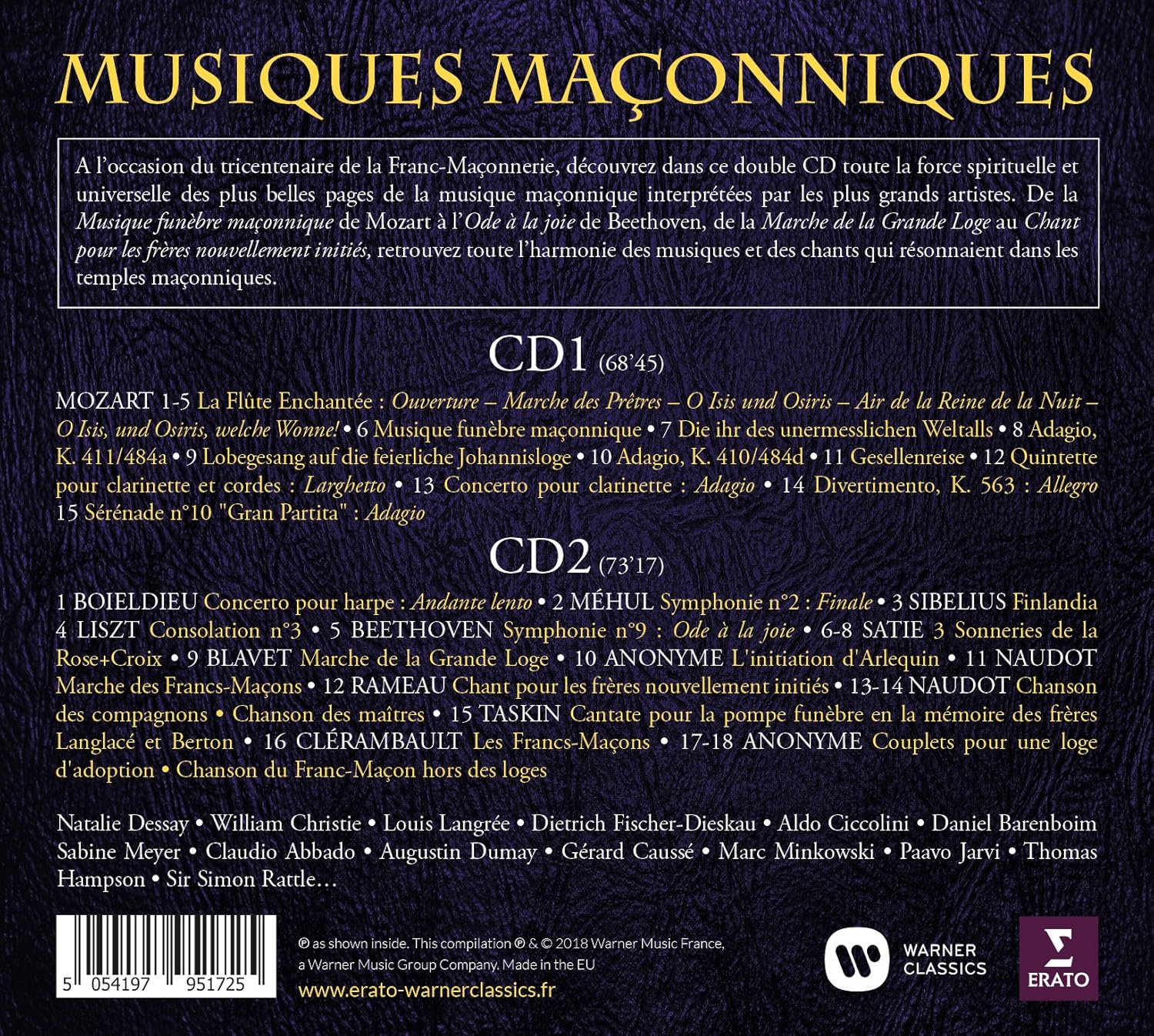 Musiques Maconniques