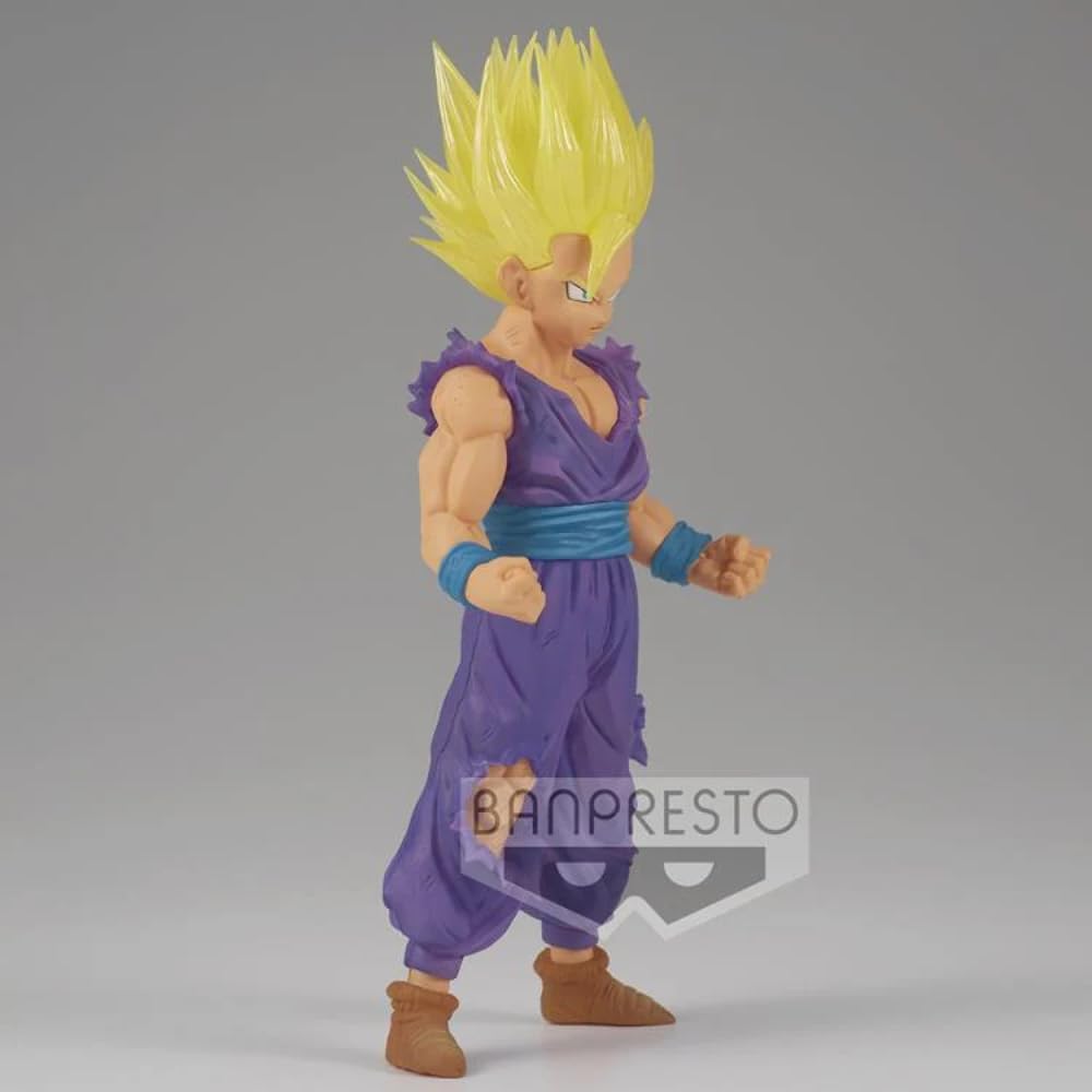 Banpresto Figura de Accion Son Gohan Super Saiyan 2 - Dragon Ball Z - Clearise 15 cm BP18943 Multicolor