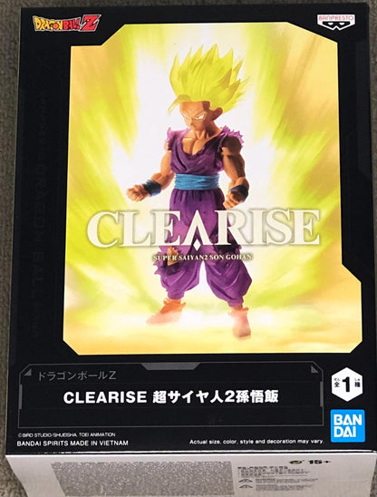 Banpresto Figura de Accion Son Gohan Super Saiyan 2 - Dragon Ball Z - Clearise 15 cm BP18943 Multicolor