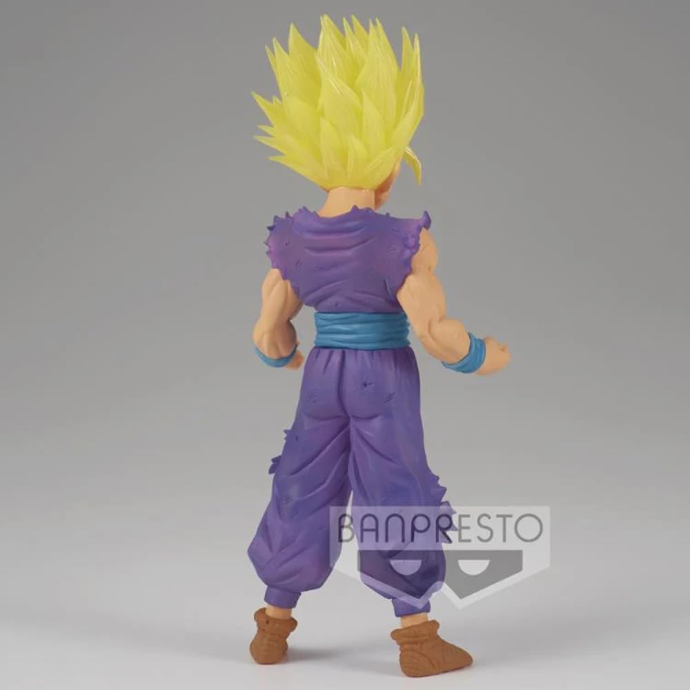Banpresto Figura de Accion Son Gohan Super Saiyan 2 - Dragon Ball Z - Clearise 15 cm BP18943 Multicolor