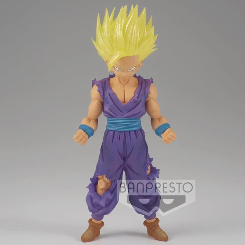 Banpresto Figura de Accion Son Gohan Super Saiyan 2 - Dragon Ball Z - Clearise 15 cm BP18943 Multicolor