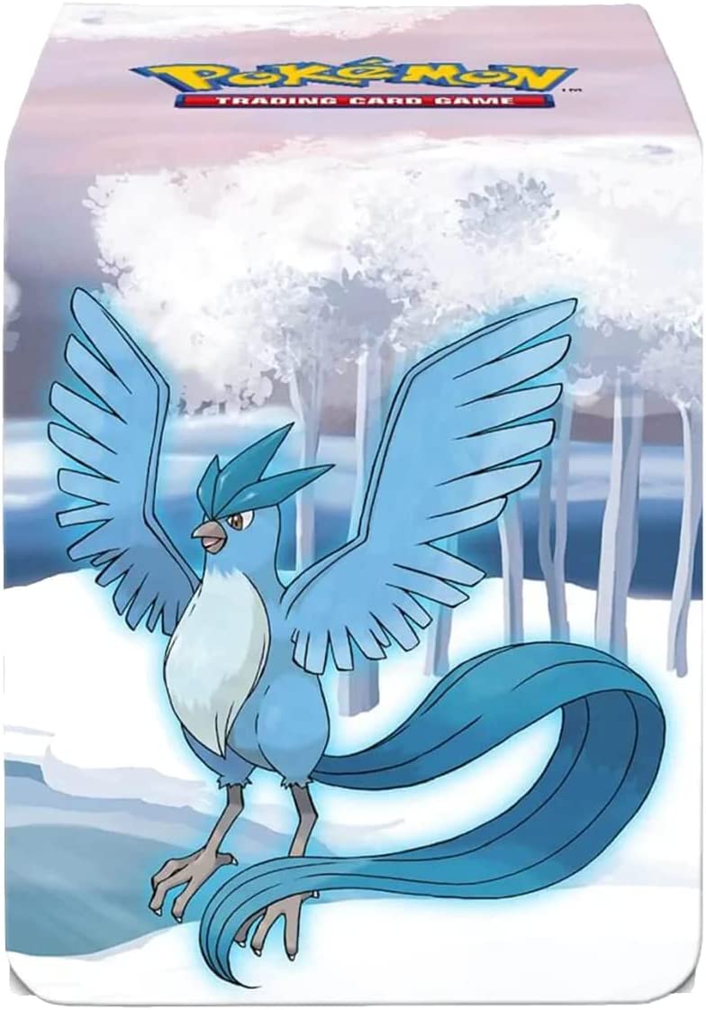 Ultra PRO - Pokémon Gallery Series Frosted Forest Alcove Flip Deck Box - Protect Your Collectible Trading Cards, and Gaming Cards, Holds Up to 100 Standard Size Cards, Protective Magnetic Closure