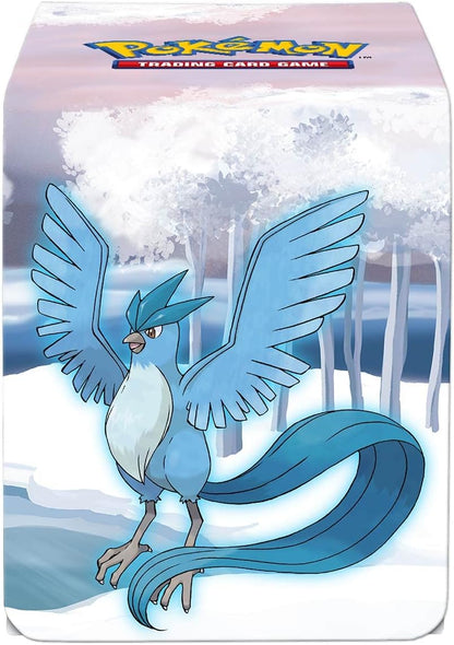 Ultra PRO - Pokémon Gallery Series Frosted Forest Alcove Flip Deck Box - Protect Your Collectible Trading Cards, and Gaming Cards, Holds Up to 100 Standard Size Cards, Protective Magnetic Closure