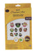 Craft Buddy Crystal Art CAMK-2020SET2 Owl Life, 21x27cm Crystal Art Sticker Set