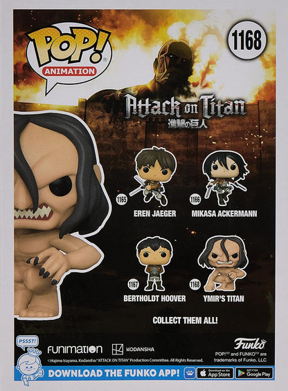 Funko POP! Animation: AoT - Ymir's Titan - Attack on Titan - Collectable Vinyl Figure - Gift Idea - Official Merchandise - Toys for Kids & Adults - Anime Fans - Model Figure for Collectors