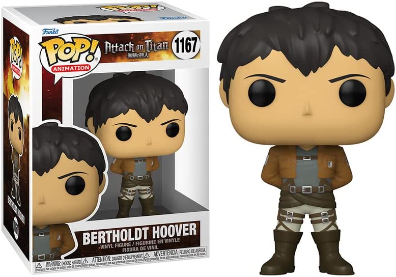 Funko POP! Animation: Attack on Titan - Bertholdt Hoover - Collectable Vinyl Figure - Gift Idea - Official Merchandise - Toys for Kids & Adults - Anime Fans - Model Figure for Collectors and Display