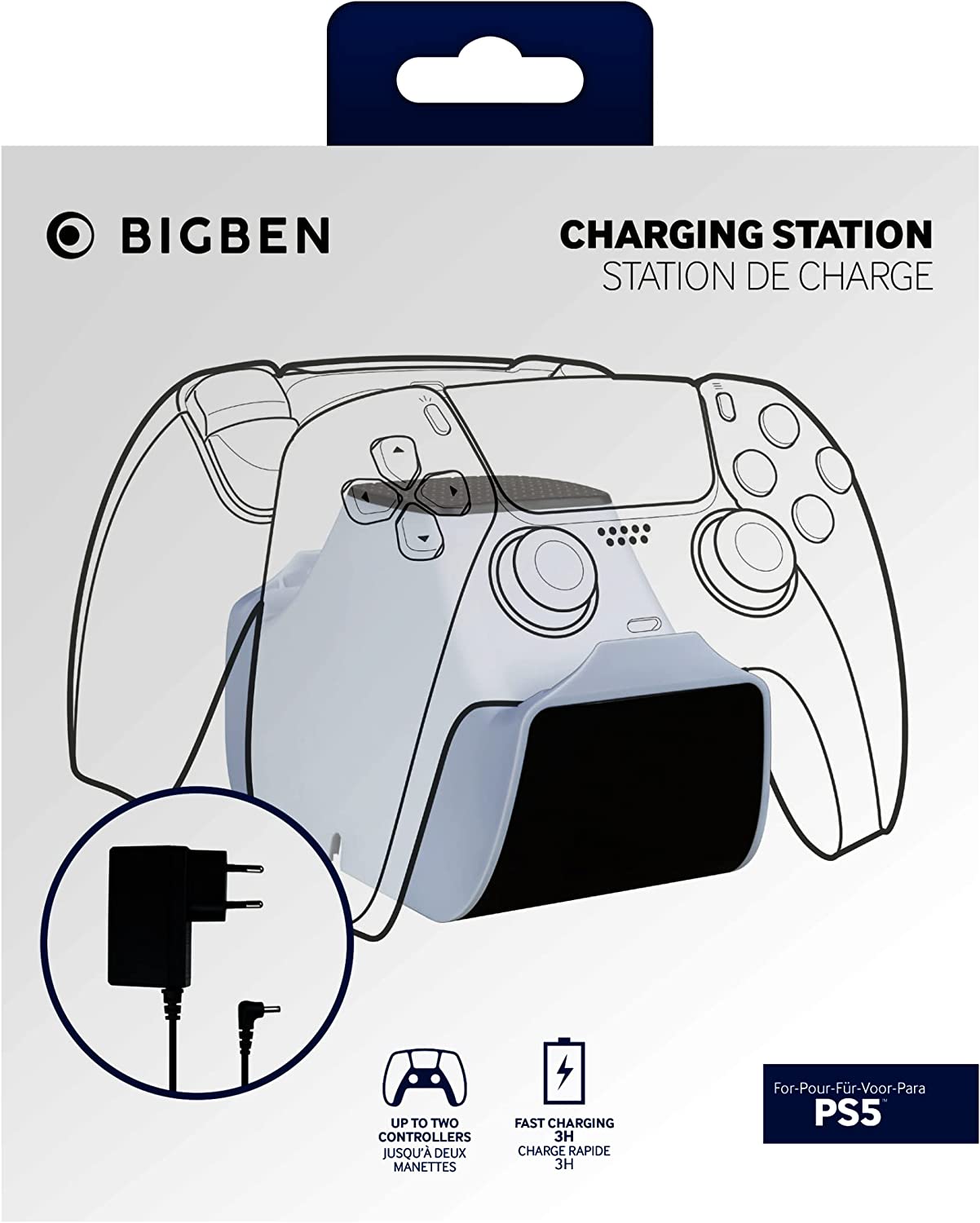 Bigben Nacon PS5 Char, PS5DUALCHARGER