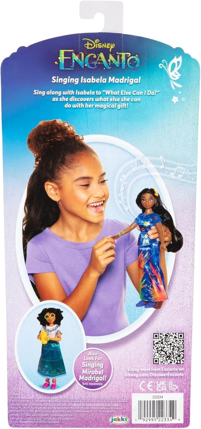 Jakks Pacific Muñeca Isabela Encanto Disney 25 cm singer, 144058