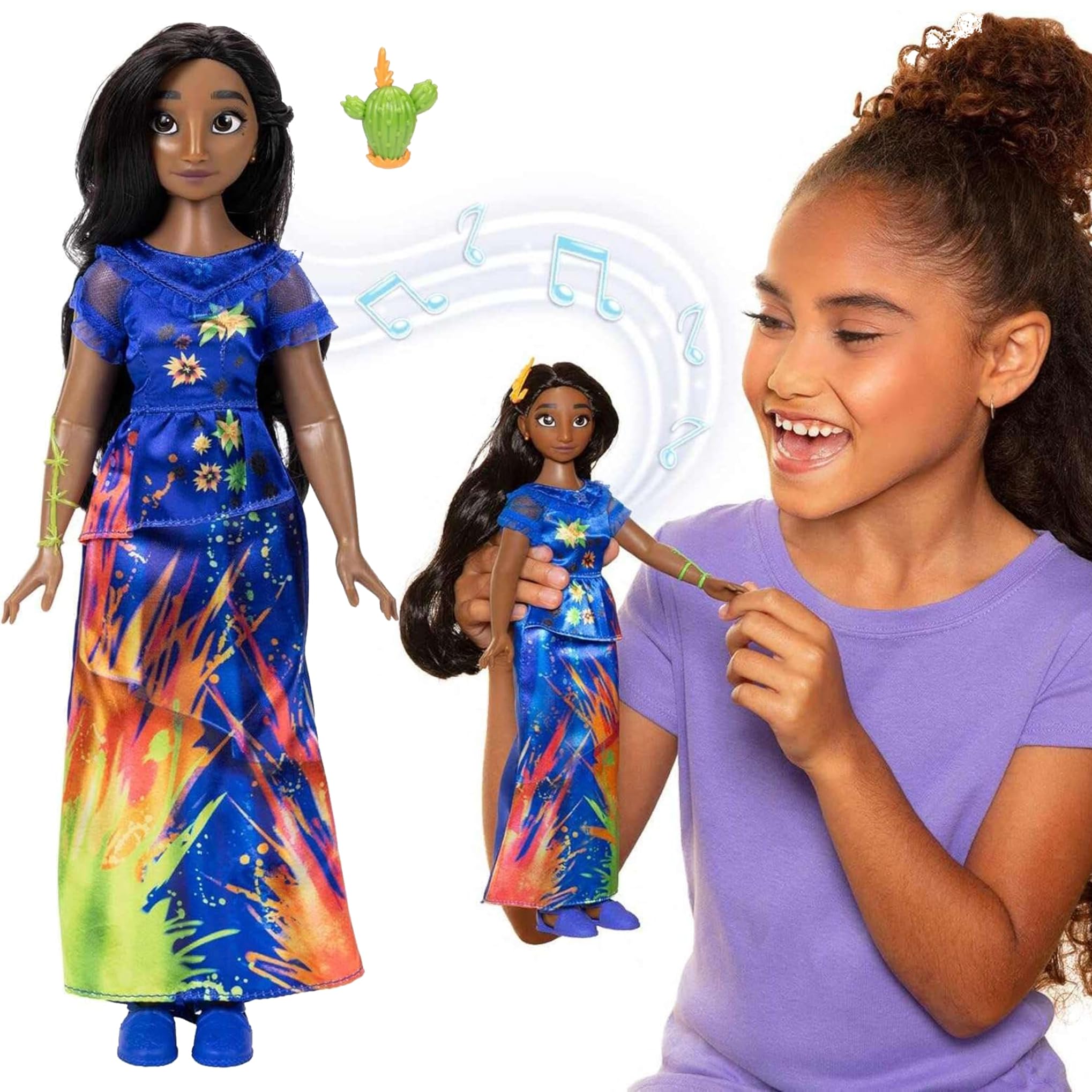 Jakks Pacific Muñeca Isabela Encanto Disney 25 cm singer, 144058