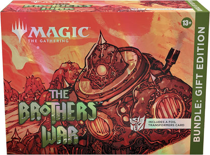 Magic The Gathering The Brothers’ War Gift Bundle, 8 Set Boosters + 1 Collector Booster + Accessories, D03140000, Multicolor The Brothers' War Gift Bundle