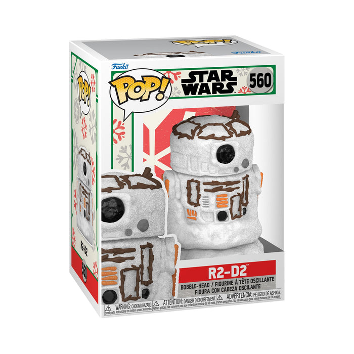 Funko POP! Star Wars: Holiday - R2-D2 - Snowman - Collectable Vinyl Figure - Gift Idea - Official Merchandise - Toys for Kids & Adults - Movies Fans - Model Figure for Collectors and Display