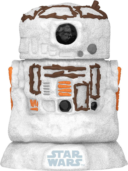 Funko POP! Star Wars: Holiday - R2-D2 - Snowman - Collectable Vinyl Figure - Gift Idea - Official Merchandise - Toys for Kids & Adults - Movies Fans - Model Figure for Collectors and Display