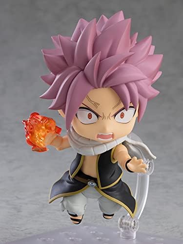 Max Factory Fairy Tail Final Season: Natsu Dragneel Nendoroid Action Figure, Multicolor