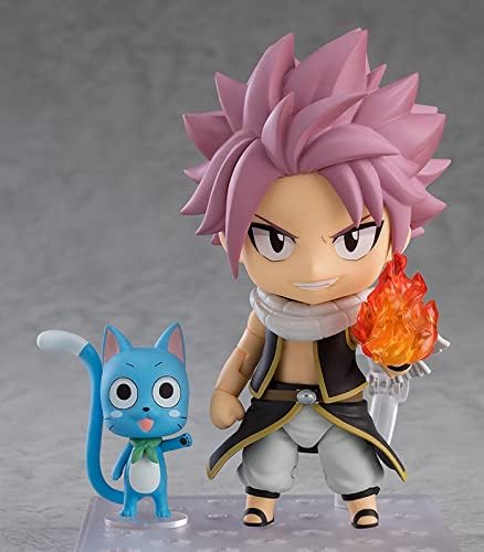 Max Factory Fairy Tail Final Season: Natsu Dragneel Nendoroid Action Figure, Multicolor