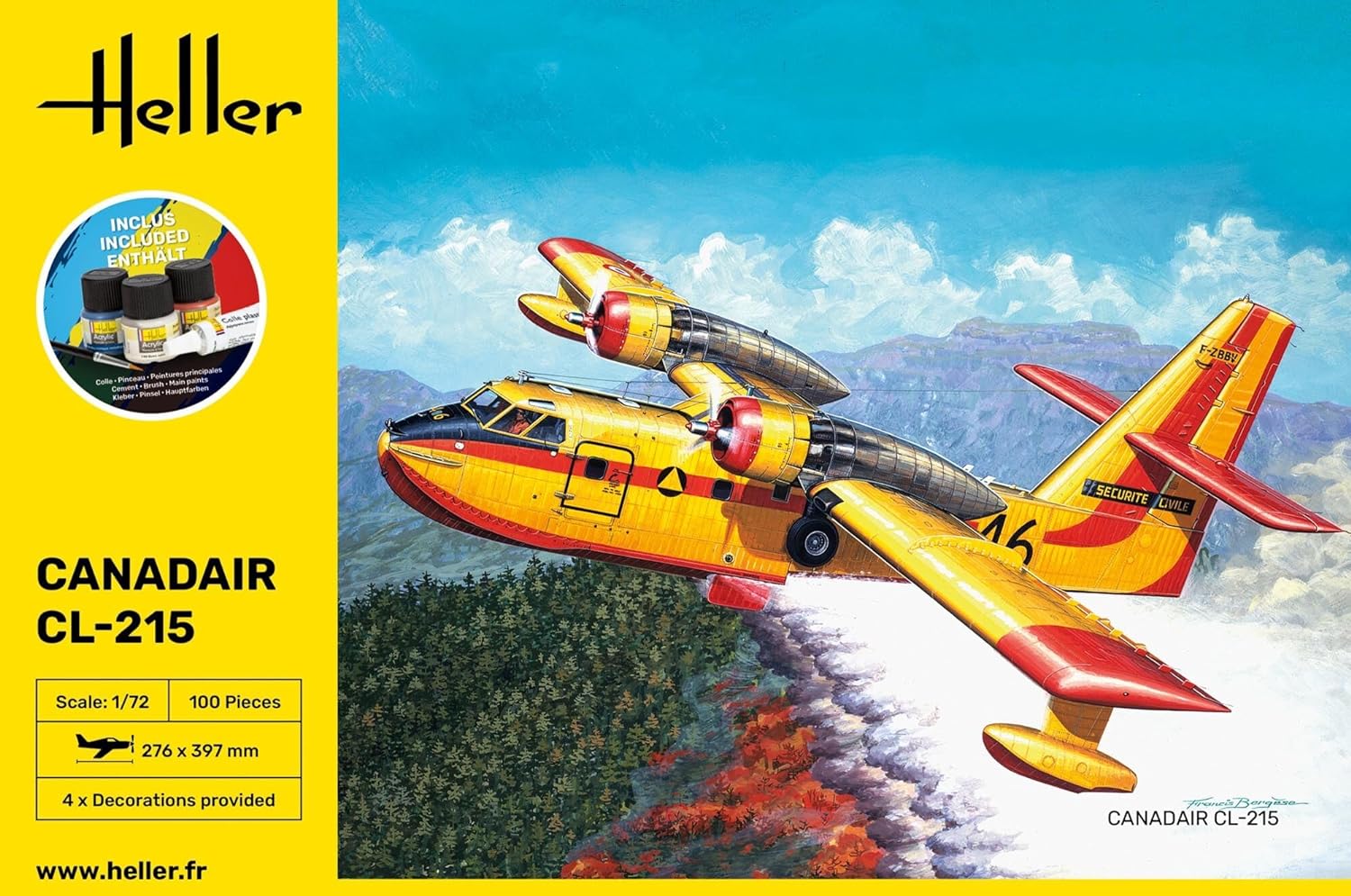 Heller HEL56373 Model Kit, Various