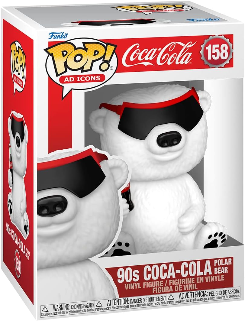 Funko POP Ad Icons: Coca-Cola - Polar Bear (90's