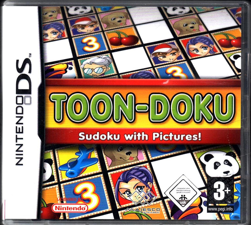 Toon-Doku - Sudoku With Pictures (DS